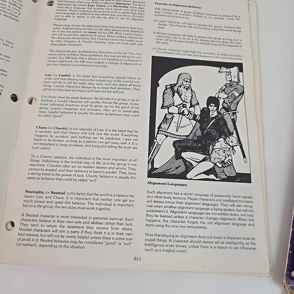 Dungeons‎ & Dragons Basic Rules 1 1980 1st Printing + Expert, Log, & Module READ